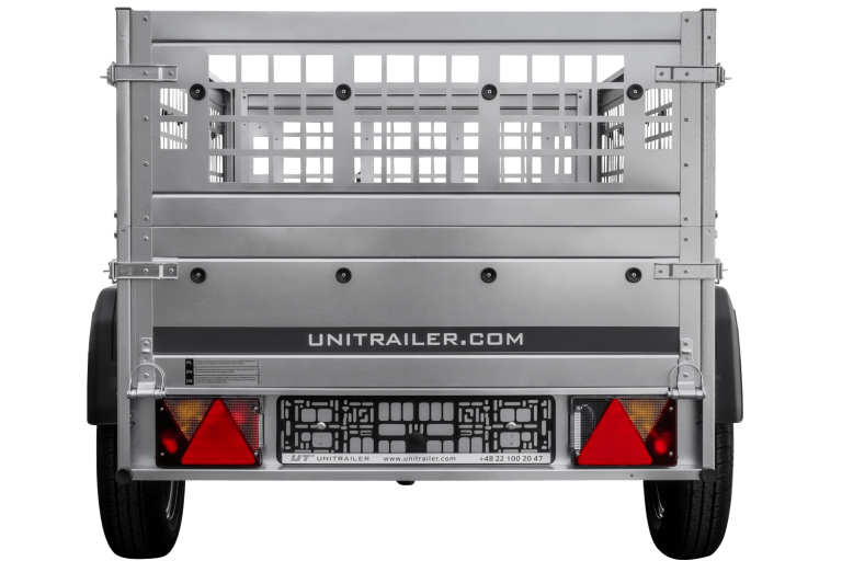 Anhänger Führerschein B Garden Trailer 200 KIPP 200×106 cm 750 kg mit Laubgitteraufsatz