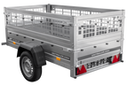 Anhänger Führerschein B Garden Trailer 200 KIPP 200×106 cm 750 kg mit Laubgitteraufsatz