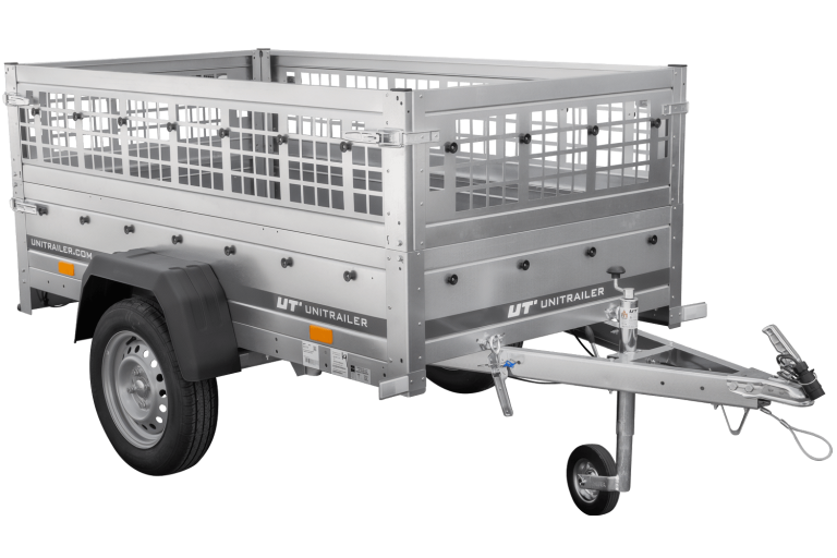Anhänger Führerschein B Garden Trailer 200 KIPP 200×106 cm 750 kg mit Laubgitteraufsatz