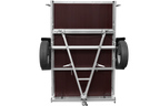 Anhänger für Pkws Garden Trailer 201 KIPP 200×125 cm 750 kg [mit Flachplane, Stützrad und Flachplaneträger]