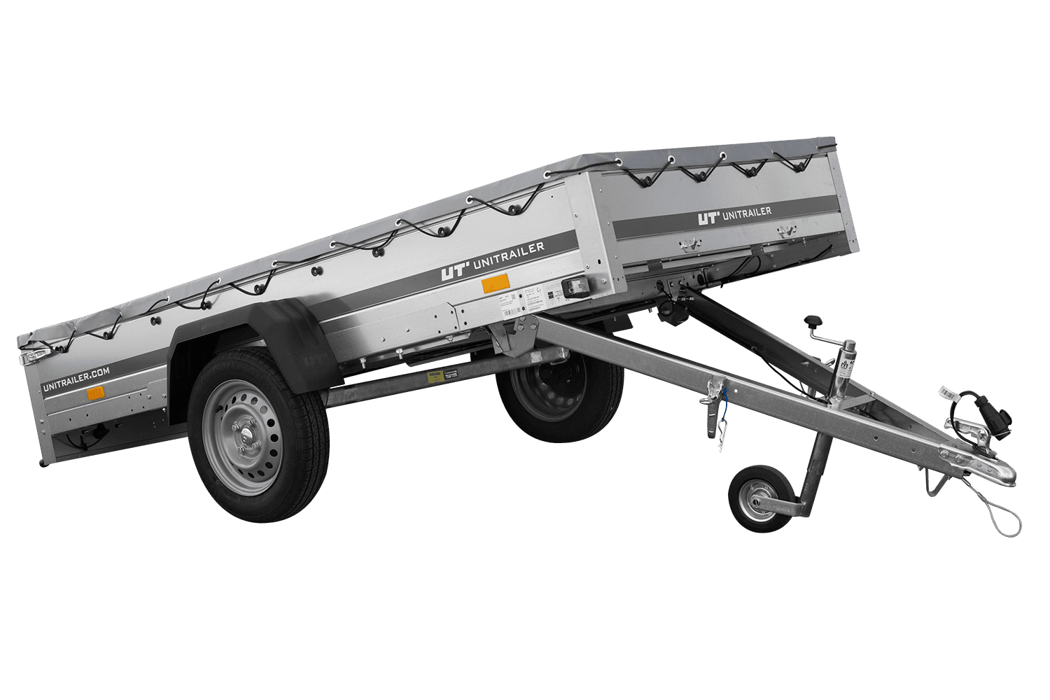 Anhänger mit Flachplane GARDEN TRAILER 264 KIPP