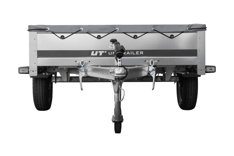 Anhänger mit Flachplane GARDEN TRAILER 264 KIPP