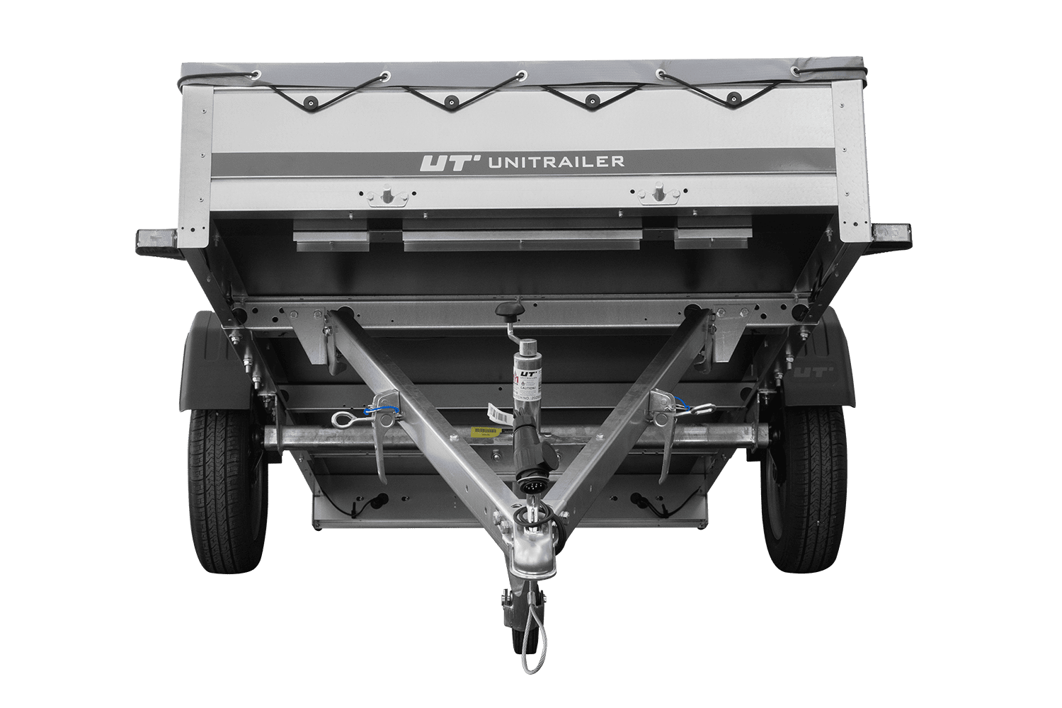 Anhänger mit Flachplane GARDEN TRAILER 264 KIPP