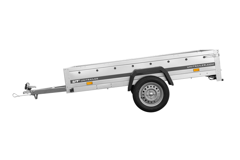 Einachsanhänger Unitrailer Garden Trailer 230 FD 230 x 125 cm mit Starrdeichsel 750 KG